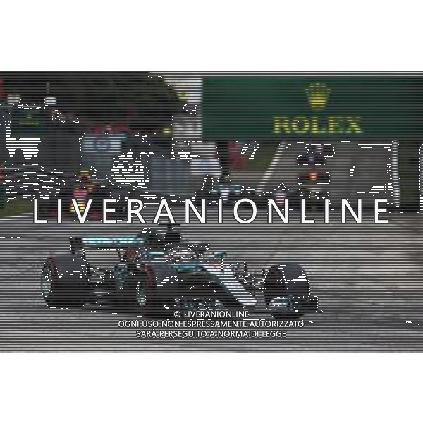 Lewis Hamilton (GBR) Mercedes AMG F1 W09. 02.09.2018. Formula 1 World Championship, Rd 14, Italian Grand Prix, Monza, Italy, Race Day. AG ALDO LIVERANI SAS-ONLY ITALY