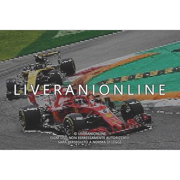 Sebastian Vettel (GER) Ferrari SF71H. 02.09.2018. Formula 1 World Championship, Rd 14, Italian Grand Prix, Monza, Italy, Race Day. AG ALDO LIVERANI SAS-ONLY ITALY
