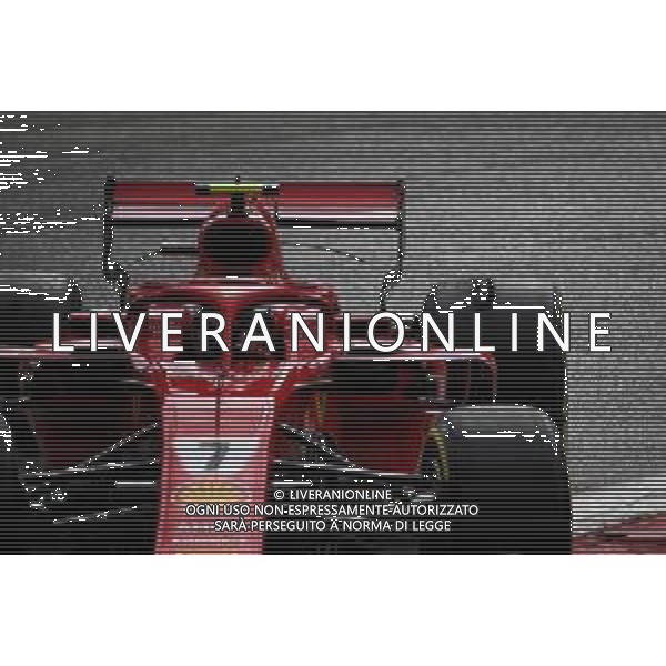 Kimi Raikkonen (FIN) Ferrari SF71H - worn rear tyre. 02.09.2018. Formula 1 World Championship, Rd 14, Italian Grand Prix, Monza, Italy, Race Day. AG ALDO LIVERANI SAS-ONLY ITALY