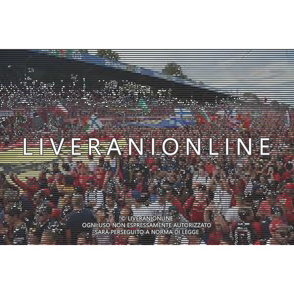 fans track invation during the podium. 02.09.2018. Formula 1 World Championship, Rd 14, Italian Grand Prix, Monza, Italy, Race Day. AG ALDO LIVERANI SAS-ONLY ITALY