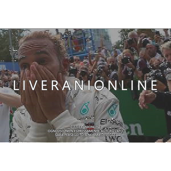 1st place Lewis Hamilton (GBR) Mercedes AMG F1 W09. 02.09.2018. Formula 1 World Championship, Rd 14, Italian Grand Prix, Monza, Italy, Race Day. AG ALDO LIVERANI SAS-ONLY ITALY