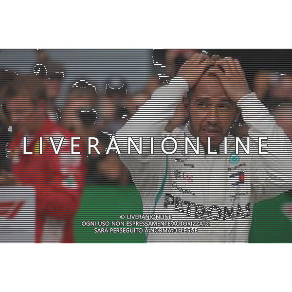 Lewis Hamilton (GBR) Mercedes AMG F1 02.09.2018. Formula 1 World Championship, Rd 14, Italian Grand Prix, Monza, Italy, Race Day. AG ALDO LIVERANI SAS-ONLY ITALY