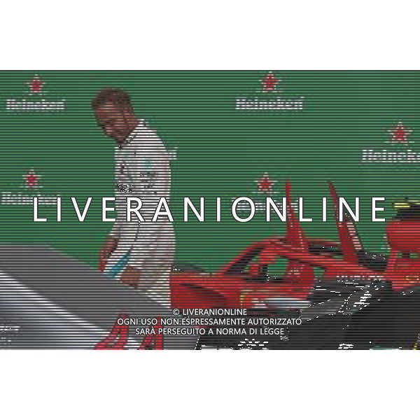 Lewis Hamilton (GBR) Mercedes AMG F1 02.09.2018. Formula 1 World Championship, Rd 14, Italian Grand Prix, Monza, Italy, Race Day. AG ALDO LIVERANI SAS-ONLY ITALY