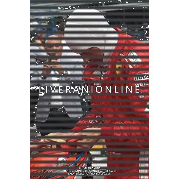 Kimi Raikkonen (FIN) Ferrari SF71H. 02.09.2018. Formula 1 World Championship, Rd 14, Italian Grand Prix, Monza, Italy, Race Day. AG ALDO LIVERANI SAS-ONLY ITALY