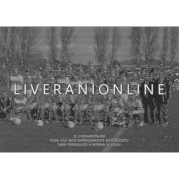 1995 COVERCIANO FORMAZIONE DELLA NAZIONALE ITALIANA CALCIO CON ARRIGO SACCHI AG ALDO LIVERANI SAS