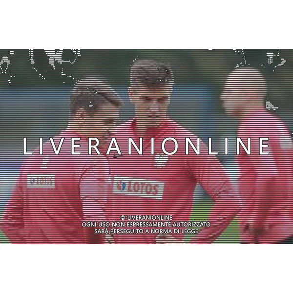 05.09.2018 Warszawa Pilka nozna Reprezentacja Polski Trening Reprezentacji Polski N/z Przemyslaw Frankowski, Krzysztof Piatek Foto Adam Starszynski / PressFocus 05.09.2018 Warsaw Football Polish national team Training session Przemyslaw Frankowski, Krzysztof Piatek Credit Adam Starszynski / PressFocus / NEWSPIX.PL --- Newspix.pl / AGENZIA ALDO LIVERANI SAS - ITALY ONLY EDITORIAL USE ONLY - ALLENAMENTO DELLA NAZIONALE DELLA POLONIA IN VISTA DELLA UEFA NATIONS LEAGUE - VARSAVIA 05.09.2018