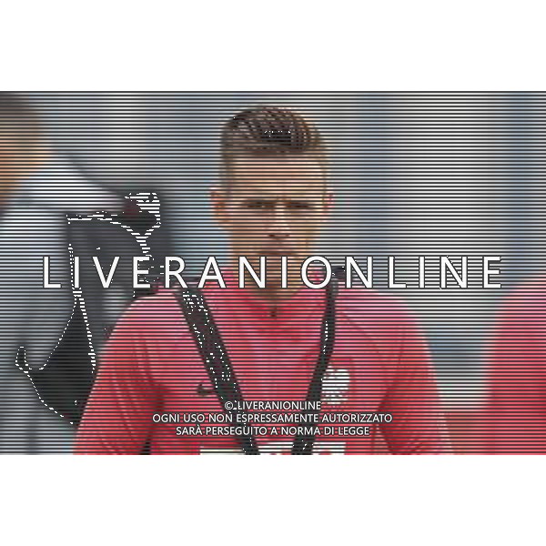05.09.2018 Warszawa Pilka nozna Reprezentacja Polski Trening Reprezentacji Polski N/z Damian Kadzior Foto Adam Starszynski / PressFocus 05.09.2018 Warsaw Football Polish national team Training session Damian Kadzior Credit Adam Starszynski / PressFocus / NEWSPIX.PL --- Newspix.pl / AGENZIA ALDO LIVERANI SAS - ITALY ONLY EDITORIAL USE ONLY - ALLENAMENTO DELLA NAZIONALE DELLA POLONIA IN VISTA DELLA UEFA NATIONS LEAGUE - VARSAVIA 05.09.2018