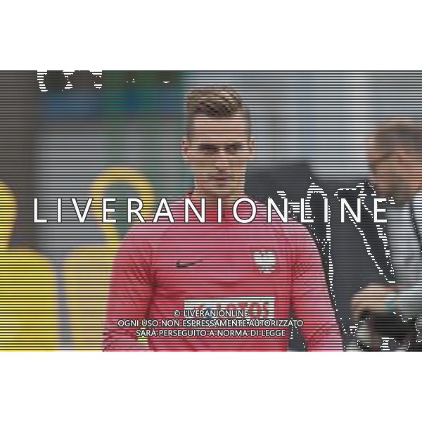 05.09.2018 Warszawa Pilka nozna Reprezentacja Polski Trening Reprezentacji Polski N/z Arkadiusz Milik Foto Adam Starszynski / PressFocus 05.09.2018 Warsaw Football Polish national team Training session Arkadiusz Milik Credit Adam Starszynski / PressFocus / NEWSPIX.PL --- Newspix.pl / AGENZIA ALDO LIVERANI SAS - ITALY ONLY EDITORIAL USE ONLY - ALLENAMENTO DELLA NAZIONALE DELLA POLONIA IN VISTA DELLA UEFA NATIONS LEAGUE - VARSAVIA 05.09.2018