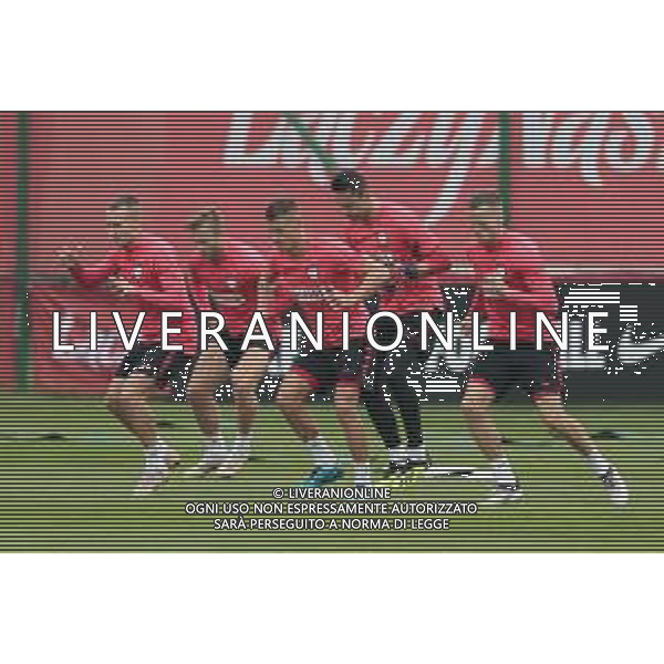 05.09.2018 Warszawa Pilka nozna Reprezentacja Polski Trening Reprezentacji Polski N/z Jacek Goralski, Damian Szymanski, Tomasz Kedziora Foto Adam Starszynski / PressFocus 05.09.2018 Warsaw Football Polish national team Training session Jacek Goralski, Damian Szymanski, Tomasz Kedziora Credit Adam Starszynski / PressFocus / NEWSPIX.PL --- Newspix.pl / AGENZIA ALDO LIVERANI SAS - ITALY ONLY EDITORIAL USE ONLY - ALLENAMENTO DELLA NAZIONALE DELLA POLONIA IN VISTA DELLA UEFA NATIONS LEAGUE - VARSAVIA 05.09.2018