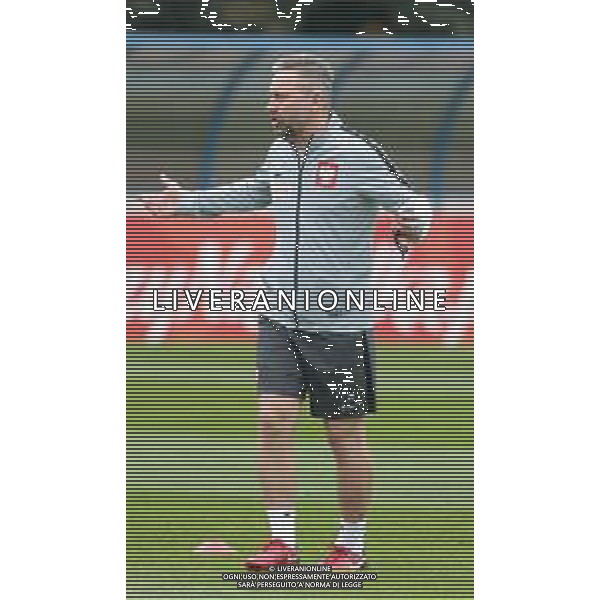 05.09.2018 Warszawa Pilka nozna Reprezentacja Polski Trening Reprezentacji Polski N/z trener Jerzy Brzeczek Foto Adam Starszynski / PressFocus 05.09.2018 Warsaw Football Polish national team Training session trener Jerzy Brzeczek Credit Adam Starszynski / PressFocus / NEWSPIX.PL --- Newspix.pl / AGENZIA ALDO LIVERANI SAS - ITALY ONLY EDITORIAL USE ONLY - ALLENAMENTO DELLA NAZIONALE DELLA POLONIA IN VISTA DELLA UEFA NATIONS LEAGUE - VARSAVIA 05.09.2018