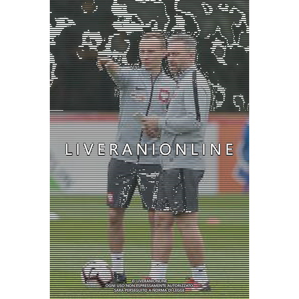 05.09.2018 Warszawa Pilka nozna Reprezentacja Polski Trening Reprezentacji Polski N/z trener Jerzy Brzeczek Foto Adam Starszynski / PressFocus 05.09.2018 Warsaw Football Polish national team Training session trener Jerzy Brzeczek Credit Adam Starszynski / PressFocus / NEWSPIX.PL --- Newspix.pl / AGENZIA ALDO LIVERANI SAS - ITALY ONLY EDITORIAL USE ONLY - ALLENAMENTO DELLA NAZIONALE DELLA POLONIA IN VISTA DELLA UEFA NATIONS LEAGUE - VARSAVIA 05.09.2018