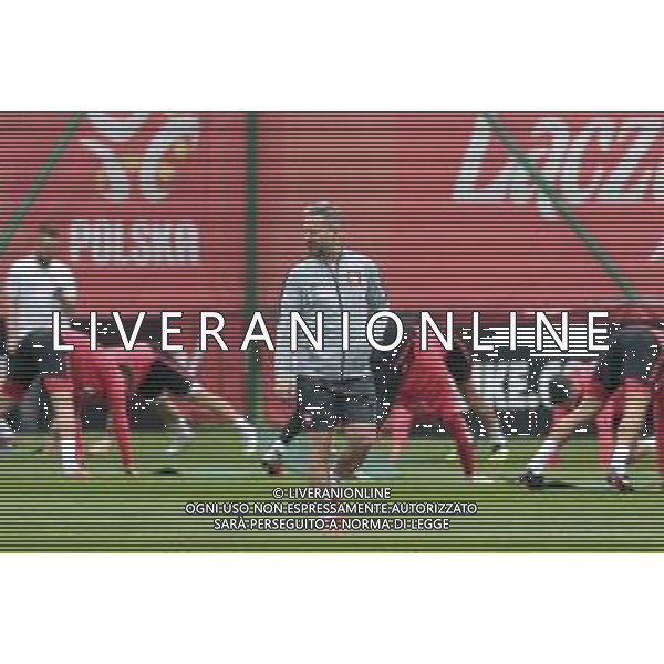 05.09.2018 Warszawa Pilka nozna Reprezentacja Polski Trening Reprezentacji Polski N/z trener Jerzy Brzeczek Foto Adam Starszynski / PressFocus 05.09.2018 Warsaw Football Polish national team Training session trener Jerzy Brzeczek Credit Adam Starszynski / PressFocus / NEWSPIX.PL --- Newspix.pl / AGENZIA ALDO LIVERANI SAS - ITALY ONLY EDITORIAL USE ONLY - ALLENAMENTO DELLA NAZIONALE DELLA POLONIA IN VISTA DELLA UEFA NATIONS LEAGUE - VARSAVIA 05.09.2018