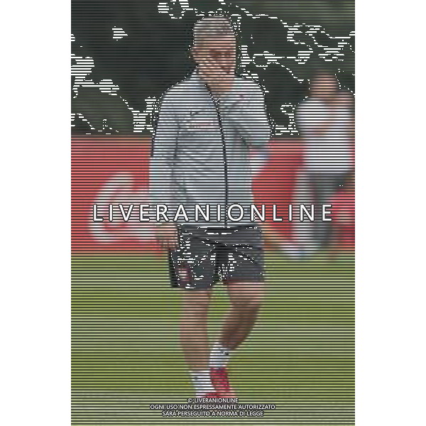 05.09.2018 Warszawa Pilka nozna Reprezentacja Polski Trening Reprezentacji Polski N/z trener Jerzy Brzeczek Foto Adam Starszynski / PressFocus 05.09.2018 Warsaw Football Polish national team Training session trener Jerzy Brzeczek Credit Adam Starszynski / PressFocus / NEWSPIX.PL --- Newspix.pl / AGENZIA ALDO LIVERANI SAS - ITALY ONLY EDITORIAL USE ONLY - ALLENAMENTO DELLA NAZIONALE DELLA POLONIA IN VISTA DELLA UEFA NATIONS LEAGUE - VARSAVIA 05.09.2018