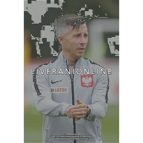 05.09.2018 Warszawa Pilka nozna Reprezentacja Polski Trening Reprezentacji Polski N/z Radoslaw Gilewicz Foto Adam Starszynski / PressFocus 05.09.2018 Warsaw Football Polish national team Training session Radoslaw Gilewicz Credit Adam Starszynski / PressFocus / NEWSPIX.PL --- Newspix.pl / AGENZIA ALDO LIVERANI SAS - ITALY ONLY EDITORIAL USE ONLY - ALLENAMENTO DELLA NAZIONALE DELLA POLONIA IN VISTA DELLA UEFA NATIONS LEAGUE - VARSAVIA 05.09.2018