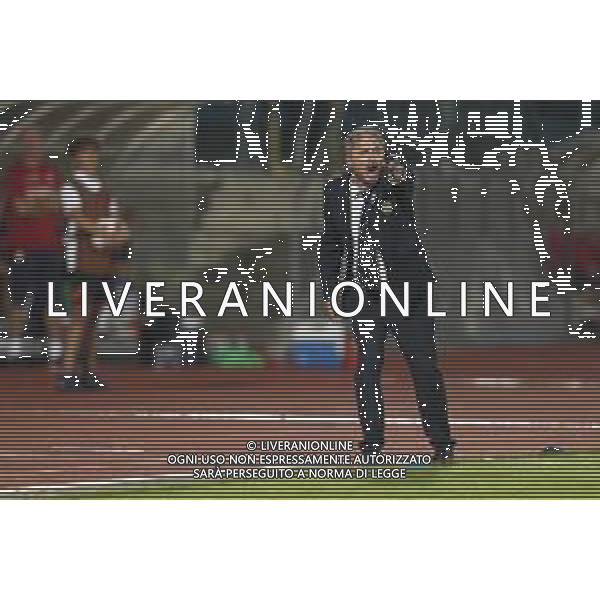 San Marino - Repubblica Ceca 05/09/2018 qualificazioni del gruppo 1 al campionato Europeo Under 21 Italia 2019 nella foto: Fabrizio Costantini (San Marino) Claudio Zamagni/Agenzia Aldo Liverani Fabrizio Costantini (San Marino) during Qualifying European Under 21 Championship Italy 2019 international soccer match group one between San Marino u21 and Czech Republic u21 at San Marino Olympic Stadium on September 5 2018 photo credit by Claudio Zamagni/Aldo Liverani Photo Agency