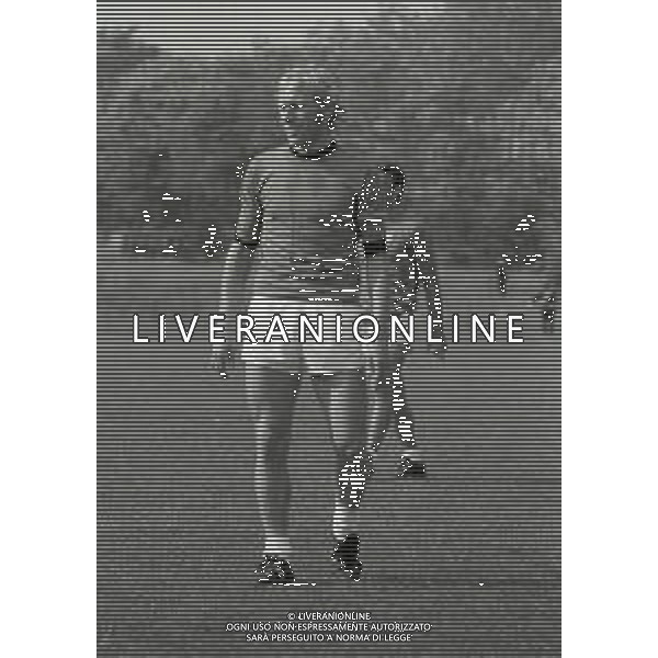 1974 ALLENAMENTO NAZIONALE ITALIANA CALCIO NELLA FOTO LUCIANO RE CECCONI AG ALDO LIVERANI SAS
