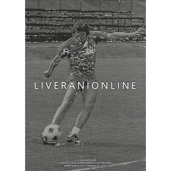 1974 ALLENAMENTO NAZIONALE ITALIANA CALCIO NELLA FOTO FRANCO CAUSIO AG ALDO LIVERANI SAS