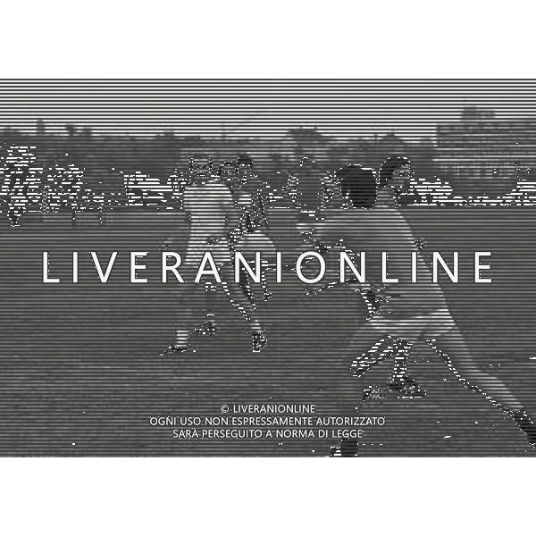 1974 GERMANIA-CAMPIONATO DEL MONDO DI CALCIO ALLENAMENTO NAZIONALE ITALIANA NELLA FOTO ALLENAMENTO NAZIONALE ITALIANA AG ALDO LIVERANI SAS 
