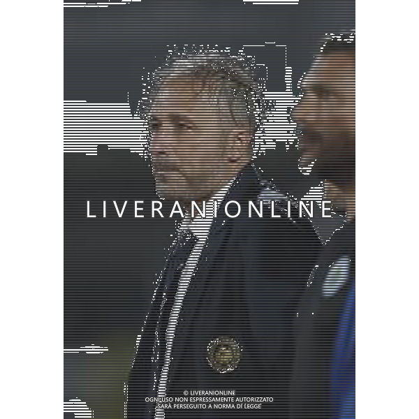 San Marino - Repubblica Ceca 05/09/2018 qualificazioni del gruppo 1 al campionato Europeo Under 21 Italia 2019 nella foto: Fabrizio Costantini (San Marino) Claudio Zamagni/Agenzia Aldo Liverani Fabrizio Costantini (San Marino) during Qualifying European Under 21 Championship Italy 2019 international soccer match group one between San Marino u21 and Czech Republic u21 at San Marino Olympic Stadium on September 5 2018 photo credit by Claudio Zamagni/Aldo Liverani Photo Agency