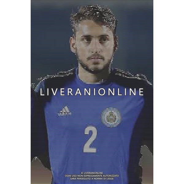 San Marino - Repubblica Ceca 05/09/2018 qualificazioni del gruppo 1 al campionato Europeo Under 21 Italia 2019 nella foto: Alessandro D’addario (San Marino) Claudio Zamagni/Agenzia Aldo Liverani Alessandro D’addario (San Marino) during Qualifying European Under 21 Championship Italy 2019 international soccer match group one between San Marino u21 and Czech Republic u21 at San Marino Olympic Stadium on September 5 2018 photo credit by Claudio Zamagni/Aldo Liverani Photo Agency
