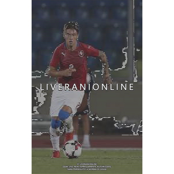 San Marino - Repubblica Ceca 05/09/2018 qualificazioni del gruppo 1 al campionato Europeo Under 21 Italia 2019 nella foto: Antonin Vanicek (Czech Republic) Claudio Zamagni/Agenzia Aldo Liverani Antonin Vanicek (Czech Republic) during Qualifying European Under 21 Championship Italy 2019 international soccer match group one between San Marino u21 and Czech Republic u21 at San Marino Olympic Stadium on September 5 2018 photo credit by Claudio Zamagni/Aldo Liverani Photo Agency
