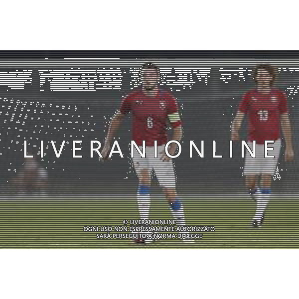 San Marino - Repubblica Ceca 05/09/2018 qualificazioni del gruppo 1 al campionato Europeo Under 21 Italia 2019 nella foto: Jiri Kulhanek (Czech Republic) Alex Kral (Czech Republic) Claudio Zamagni/Agenzia Aldo Liverani Jiri Kulhanek (Czech Republic) Alex Kral (Czech Republic) during Qualifying European Under 21 Championship Italy 2019 international soccer match group one between San Marino u21 and Czech Republic u21 at San Marino Olympic Stadium on September 5 2018 photo credit by Claudio Zamagni/Aldo Liverani Photo Agency