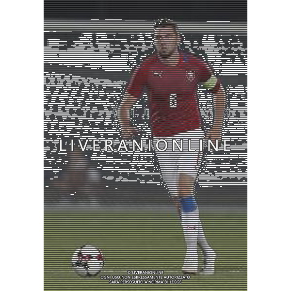 San Marino - Repubblica Ceca 05/09/2018 qualificazioni del gruppo 1 al campionato Europeo Under 21 Italia 2019 nella foto: Jiri Kulhanek (Czech Republic) Claudio Zamagni/Agenzia Aldo Liverani Jiri Kulhanek (Czech Republic) during Qualifying European Under 21 Championship Italy 2019 international soccer match group one between San Marino u21 and Czech Republic u21 at San Marino Olympic Stadium on September 5 2018 photo credit by Claudio Zamagni/Aldo Liverani Photo Agency