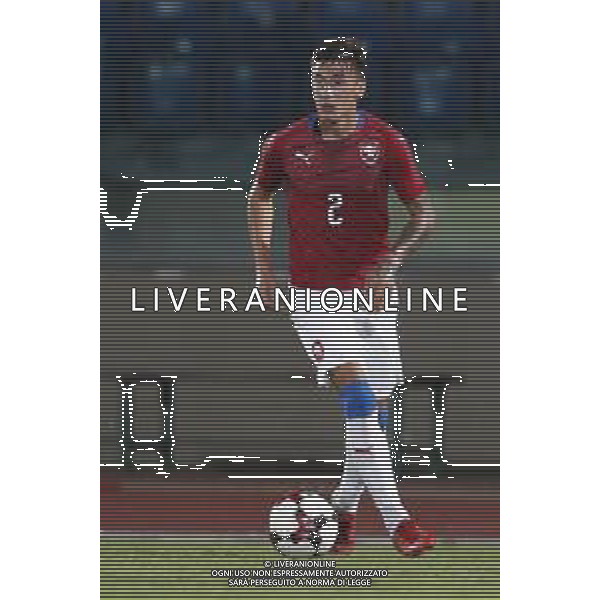 San Marino - Repubblica Ceca 05/09/2018 qualificazioni del gruppo 1 al campionato Europeo Under 21 Italia 2019 nella foto: Antonin Vanicek (Czech Republic) Claudio Zamagni/Agenzia Aldo Liverani Antonin Vanicek (Czech Republic) during Qualifying European Under 21 Championship Italy 2019 international soccer match group one between San Marino u21 and Czech Republic u21 at San Marino Olympic Stadium on September 5 2018 photo credit by Claudio Zamagni/Aldo Liverani Photo Agency