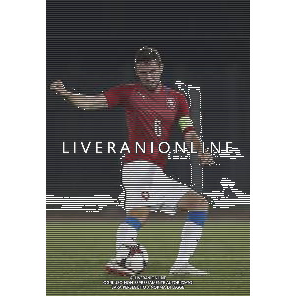 San Marino - Repubblica Ceca 05/09/2018 qualificazioni del gruppo 1 al campionato Europeo Under 21 Italia 2019 nella foto: Jiri Kulhanek (Czech Republic) Claudio Zamagni/Agenzia Aldo Liverani Jiri Kulhanek (Czech Republic) during Qualifying European Under 21 Championship Italy 2019 international soccer match group one between San Marino u21 and Czech Republic u21 at San Marino Olympic Stadium on September 5 2018 photo credit by Claudio Zamagni/Aldo Liverani Photo Agency