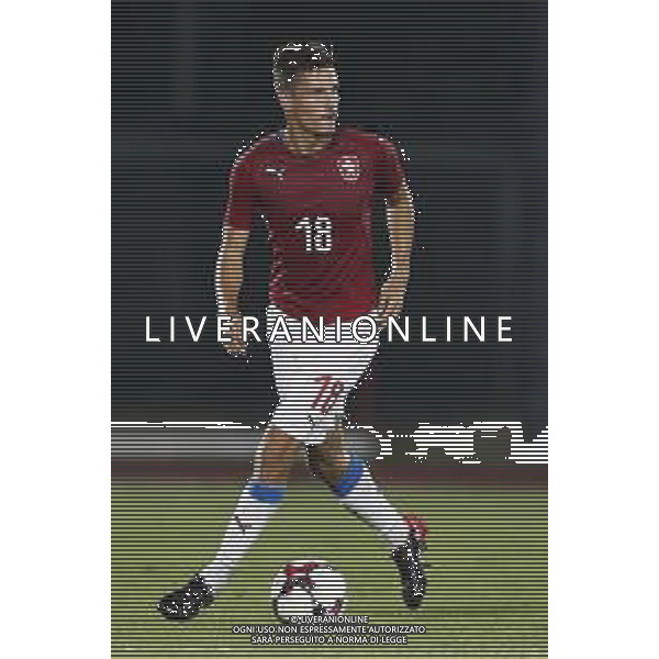 San Marino - Repubblica Ceca 05/09/2018 qualificazioni del gruppo 1 al campionato Europeo Under 21 Italia 2019 nella foto: Michal Sadilek (Czech Republic) Claudio Zamagni/Agenzia Aldo Liverani Michal Sadilek (Czech Republic) during Qualifying European Under 21 Championship Italy 2019 international soccer match group one between San Marino u21 and Czech Republic u21 at San Marino Olympic Stadium on September 5 2018 photo credit by Claudio Zamagni/Aldo Liverani Photo Agency