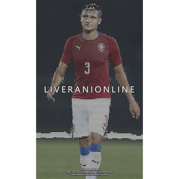 San Marino - Repubblica Ceca 05/09/2018 qualificazioni del gruppo 1 al campionato Europeo Under 21 Italia 2019 nella foto: Ales Mateju(Czech Republic) Claudio Zamagni/Agenzia Aldo Liverani Ales Mateju(Czech Republic) during Qualifying European Under 21 Championship Italy 2019 international soccer match group one between San Marino u21 and Czech Republic u21 at San Marino Olympic Stadium on September 5 2018 photo credit by Claudio Zamagni/Aldo Liverani Photo Agency