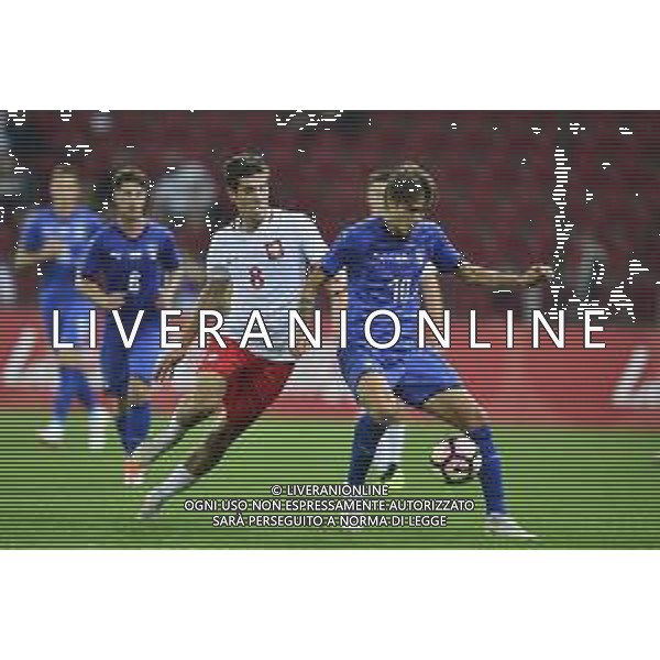 06.09.2018 LODZ , STADION MIEJSKI WIDZEW LODZ MECZ , REPREZENTACJA U-20 POLSKA (POLAND) - WLOCHY ( ITALY ) PILKA NOZNA , TURNIEJ OSMIU NARODOW NZ. JAKUB MODERA, ANDREA COLPANI FOTO RADOSLAW JOZWIAK / CYFRASPORT/NEWSPIX.PL --- Newspix.pl AG ALDO LIVERANI SAS