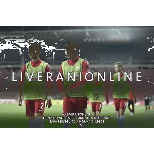 06.09.2018 LODZ , STADION MIEJSKI WIDZEW LODZ MECZ , REPREZENTACJA U-20 POLSKA (POLAND) - WLOCHY ( ITALY ) PILKA NOZNA , TURNIEJ OSMIU NARODOW NZ. PAWEL OLSZEWSKI, TYMOTEUSZ PUCHACZ FOTO RADOSLAW JOZWIAK / CYFRASPORT/NEWSPIX.PL --- Newspix.pl AG ALDO LIVERANI SAS