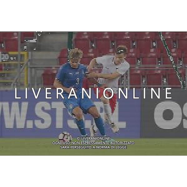 06.09.2018 Lodz Pilka nozna Reprezentacja Polski U20 Turniej Osmiu Narodow Polska U20 - Wlochy U20 N/z Alessandro Tripadelli, Serafin Szota Foto Adam Starszynski / PressFocus/NEWSPIX.PL 06.09.2018 Lodz Football Polish National Team U20 Eight Nations Tournament Poland U20 - Italy U20 Alessandro Tripadelli, Serafin Szota Credit Adam Starszynski / PressFocus --- Newspix.pl AG ALDO LIVERANI SAS