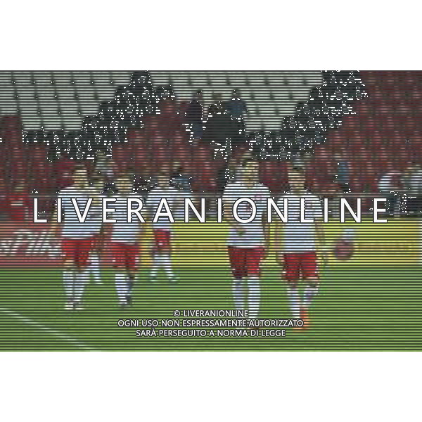 06.09.2018 LODZ , STADION MIEJSKI WIDZEW LODZ MECZ , REPREZENTACJA U-20 POLSKA (POLAND) - WLOCHY ( ITALY ) PILKA NOZNA , TURNIEJ OSMIU NARODOW NZ. SERAFIN SZOTA, BARTOSZ SLISZ, JAKUB MODERA, PAWEL OLSZEWSKI FOTO RADOSLAW JOZWIAK / CYFRASPORT/NEWSPIX.PL --- Newspix.pl AG ALDO LIVERANI SAS