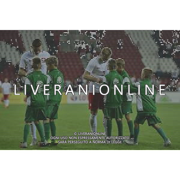 06.09.2018 LODZ , STADION MIEJSKI WIDZEW LODZ MECZ , REPREZENTACJA U-20 POLSKA (POLAND) - WLOCHY ( ITALY ) PILKA NOZNA , TURNIEJ OSMIU NARODOW NZ. ADAM CHRZANOWSKI, TYMOTEUSZ PUCHACZ FOTO RADOSLAW JOZWIAK / CYFRASPORT/NEWSPIX.PL --- Newspix.pl AG ALDO LIVERANI SAS