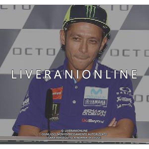 Misano Adriatico ( RN ) 06/09/2018 Misano World Circuit Marco Simoncelli. Gran Premio Octo di San Marino e della Riviera di Rimini 2018 - MOTOGP Nella foto: Valentino Rossi ( ITA ) su YAMAHA PH Lauro Montagnini