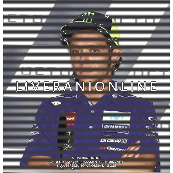 Misano Adriatico ( RN ) 06/09/2018 Misano World Circuit Marco Simoncelli. Gran Premio Octo di San Marino e della Riviera di Rimini 2018 - MOTOGP Nella foto: Valentino Rossi ( ITA ) su YAMAHA PH Lauro Montagnini