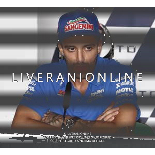 Misano Adriatico ( RN ) 00/09/2018 Misano World Circuit Marco Simoncelli. Gran Premio Octo di San Marino e della Riviera di Rimini 2018 - MOTOGP Nella foto: Andrea Iannone ( ITA ) su SUZUKI PH Lauro Montagnini