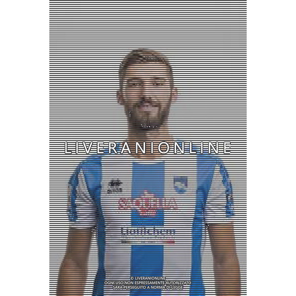 2017-2018 PESCARA CALCIO ROSA GIOCATORI NELLA FOTO LEONARDO MANCUSO AG ALDO LIVERANI SAS