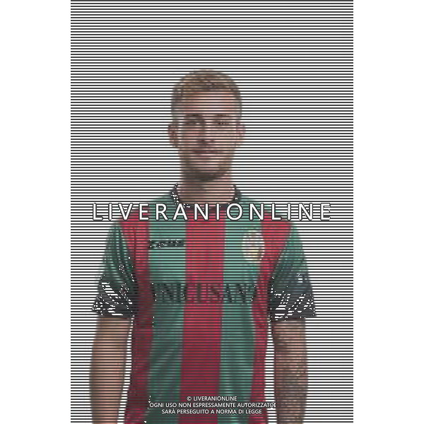2017-2018 TERNANA UNICUSANO CALCIO ROSA GIOCATORI NELLA FOTO ALESSANDRO BORDIN AG ALDO LIVERANI SAS