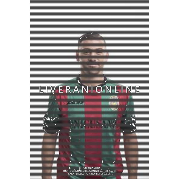 2017-2018 TERNANA UNICUSANO CALCIO ROSA GIOCATORI NELLA FOTO FILIPPO TISCIONE AG ALDO LIVERANI SAS