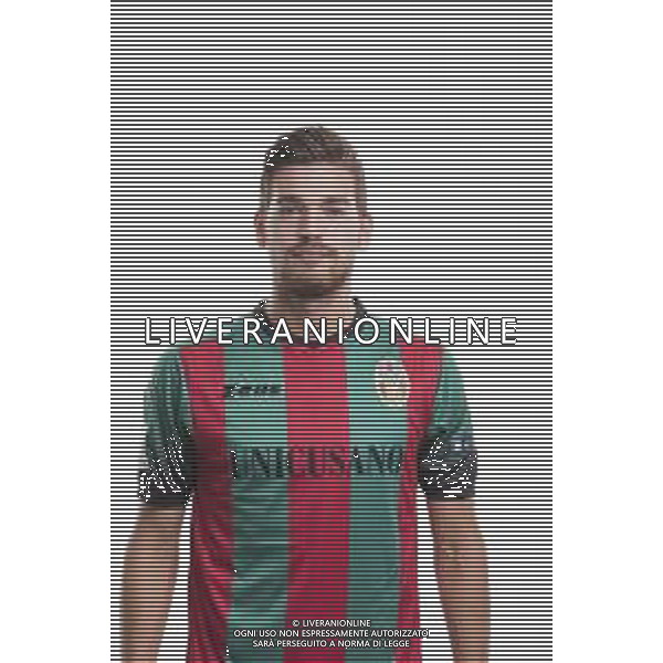 2017-2018 TERNANA UNICUSANO CALCIO ROSA GIOCATORI NELLA FOTO LEONARDO CANDELLONE AG ALDO LIVERANI SAS
