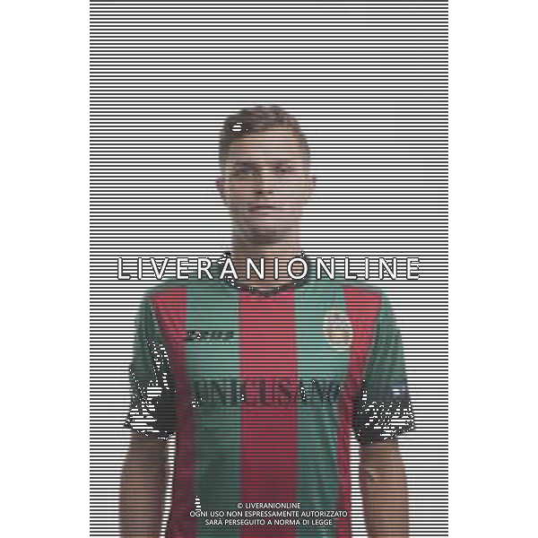 2017-2018 TERNANA UNICUSANO CALCIO ROSA GIOCATORI NELLA FOTO MATTIA FINOTTO AG ALDO LIVERANI SAS