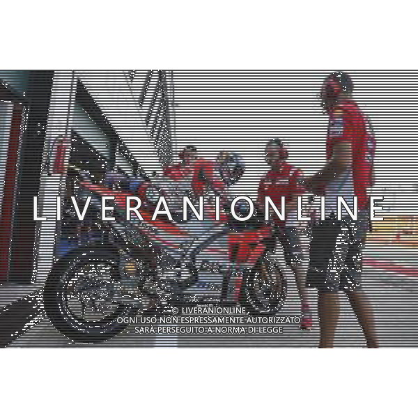 Misano - Motomondiale Gran Premio OCTO di San Marino e della Riviera di Rimini 07/09/2018 nella foto: Andrea Dovizioso (DUCATI TEAM) durante le prove libere ©Claudio Zamagni/Agenzia Aldo Liverani Andrea Dovizioso (DUCATI TEAM) during free practice MotoGP OCTO of San Marino on September 07 2018 at Misano World Circuit Marco Simoncelli Misano Adriatico Italy photo credit by Claudio Zamagni/Aldo Liverani Photo Agency