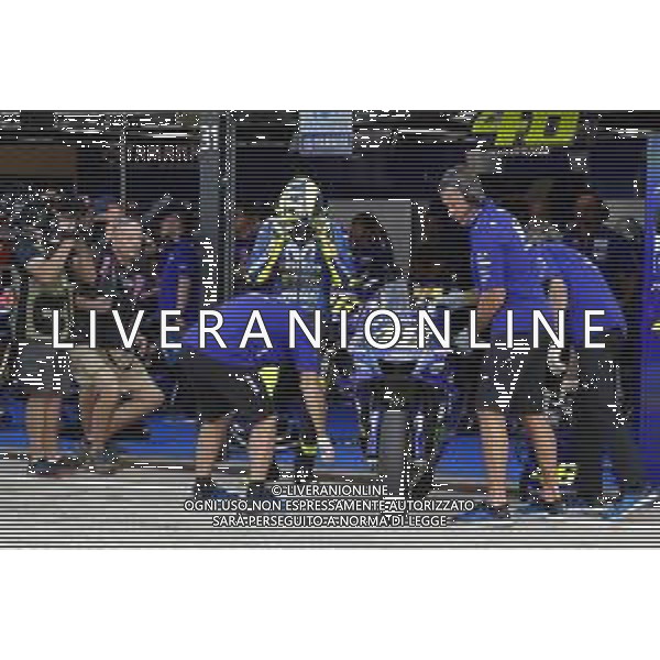 Misano - Motomondiale Gran Premio OCTO di San Marino e della Riviera di Rimini 07/09/2018 nella foto: Valentino Rossi (MOVISTAR YAMAHA MotoGP)durante le prove libere ©Claudio Zamagni/Agenzia Aldo Liverani Valentino Rossi (MOVISTAR YAMAHA MotoGP) during free practice MotoGP OCTO of San Marino on September 07 2018 at Misano World Circuit Marco Simoncelli Misano Adriatico Italy photo credit by Claudio Zamagni/Aldo Liverani Photo Agency