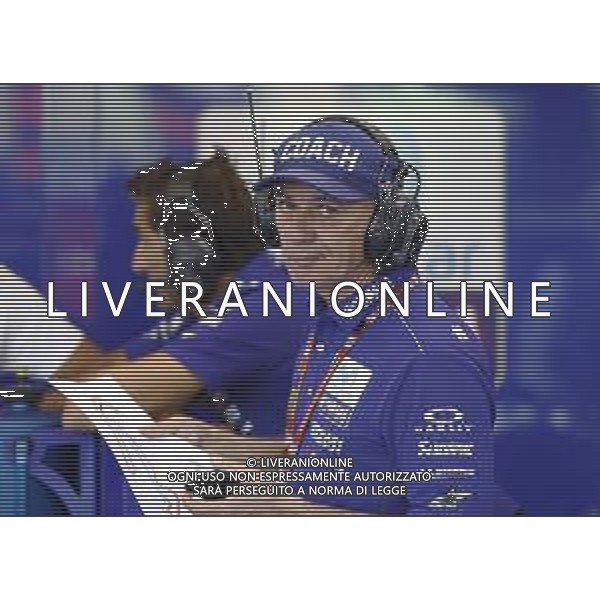 Misano - Motomondiale Gran Premio OCTO di San Marino e della Riviera di Rimini 07/09/2018 nella foto: Luca Cadalora durante le prove libere ©Claudio Zamagni/Agenzia Aldo Liverani Luca Cadalora during free practice MotoGP OCTO of San Marino on September 07 2018 at Misano World Circuit Marco Simoncelli Misano Adriatico Italy photo credit by Claudio Zamagni/Aldo Liverani Photo Agency