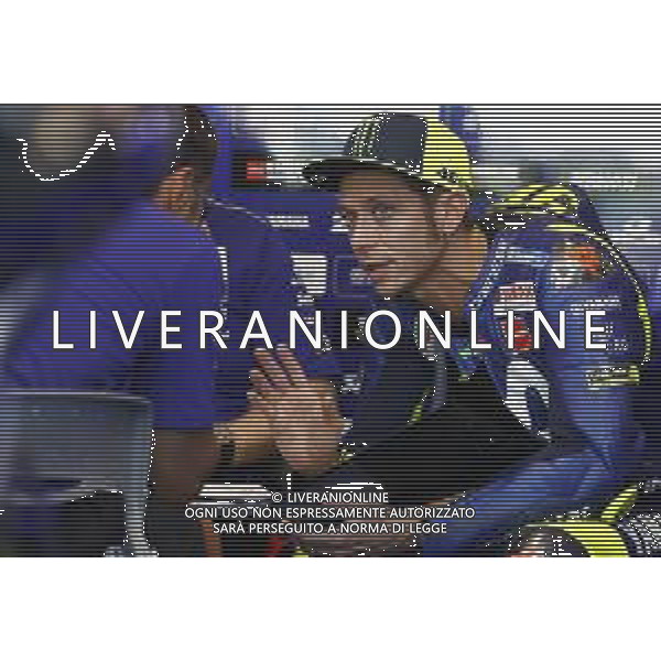 Misano - Motomondiale Gran Premio OCTO di San Marino e della Riviera di Rimini 07/09/2018 nella foto: Valentino Rossi (MOVISTAR YAMAHA MotoGP)durante le prove libere ©Claudio Zamagni/Agenzia Aldo Liverani Valentino Rossi (MOVISTAR YAMAHA MotoGP) during free practice MotoGP OCTO of San Marino on September 07 2018 at Misano World Circuit Marco Simoncelli Misano Adriatico Italy photo credit by Claudio Zamagni/Aldo Liverani Photo Agency