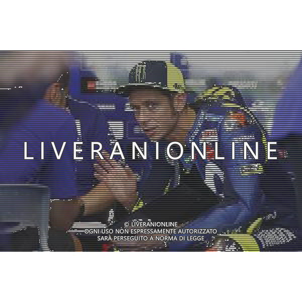 Misano - Motomondiale Gran Premio OCTO di San Marino e della Riviera di Rimini 07/09/2018 nella foto: Valentino Rossi (MOVISTAR YAMAHA MotoGP)durante le prove libere ©Claudio Zamagni/Agenzia Aldo Liverani Valentino Rossi (MOVISTAR YAMAHA MotoGP) during free practice MotoGP OCTO of San Marino on September 07 2018 at Misano World Circuit Marco Simoncelli Misano Adriatico Italy photo credit by Claudio Zamagni/Aldo Liverani Photo Agency