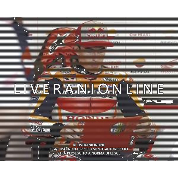 Misano - Motomondiale Gran Premio OCTO di San Marino e della Riviera di Rimini 07/09/2018 nella foto: Marc Marquez (REPSOL HONDA TEAM)durante le prove libere ©Claudio Zamagni/Agenzia Aldo Liverani Marc Marquez (REPSOL HONDA TEAM) during free practice MotoGP OCTO of San Marino on September 07 2018 at Misano World Circuit Marco Simoncelli Misano Adriatico Italy photo credit by Claudio Zamagni/Aldo Liverani Photo Agency